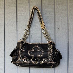 Y2K Cross Style Shoulder Bag